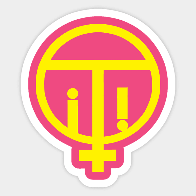 IT GIRL! Sticker by MICHAEL ALLRED